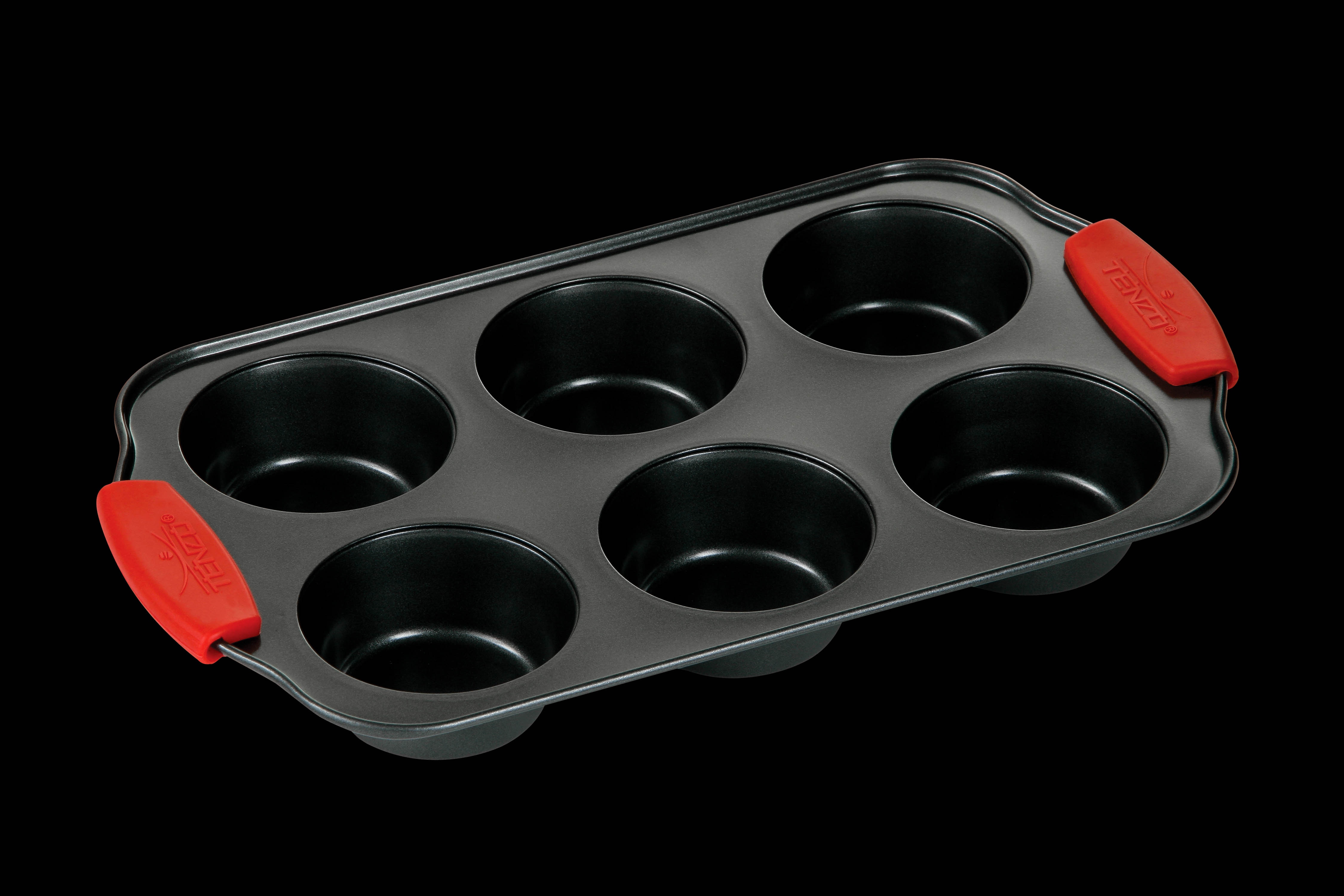 Tenzo Cupcake Tray Carbon Steel Xylan Non-stick Coating - Click Image to Close