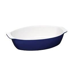 OvenLove Large Baking Dish Blue Stoneware