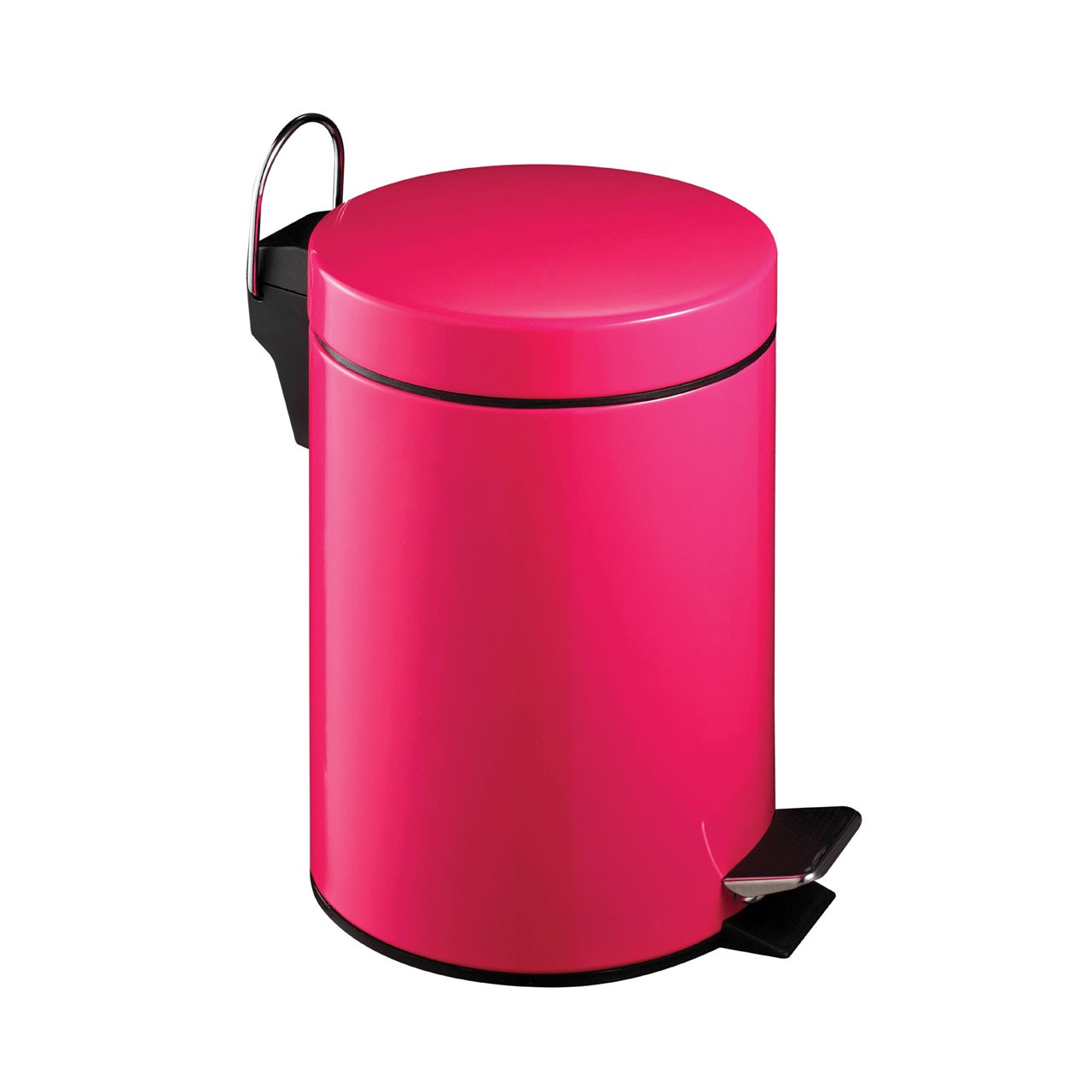 3ltr Pedal Bin, Hot Pink, Inner Plastic Bucket