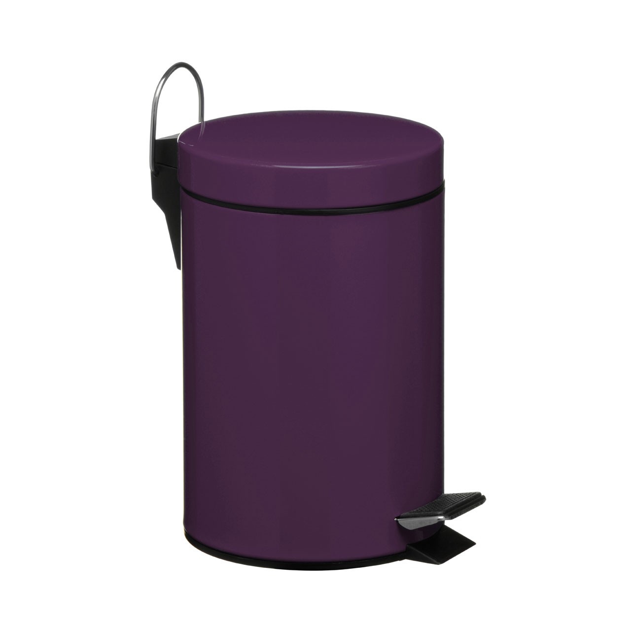 3ltr Pedal Bin, Purple, Inner Plastic Bucket