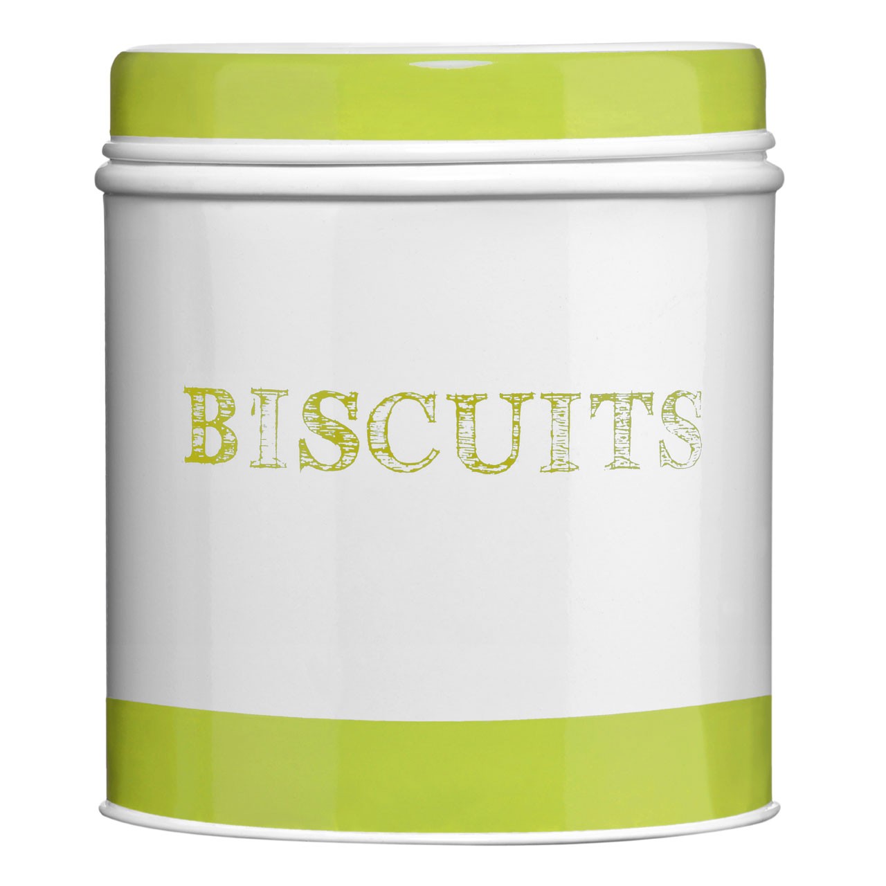 Band Biscuit Canister - Green