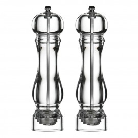 Prime Furnishing Salt and Pepper Set, Clear Acrylic