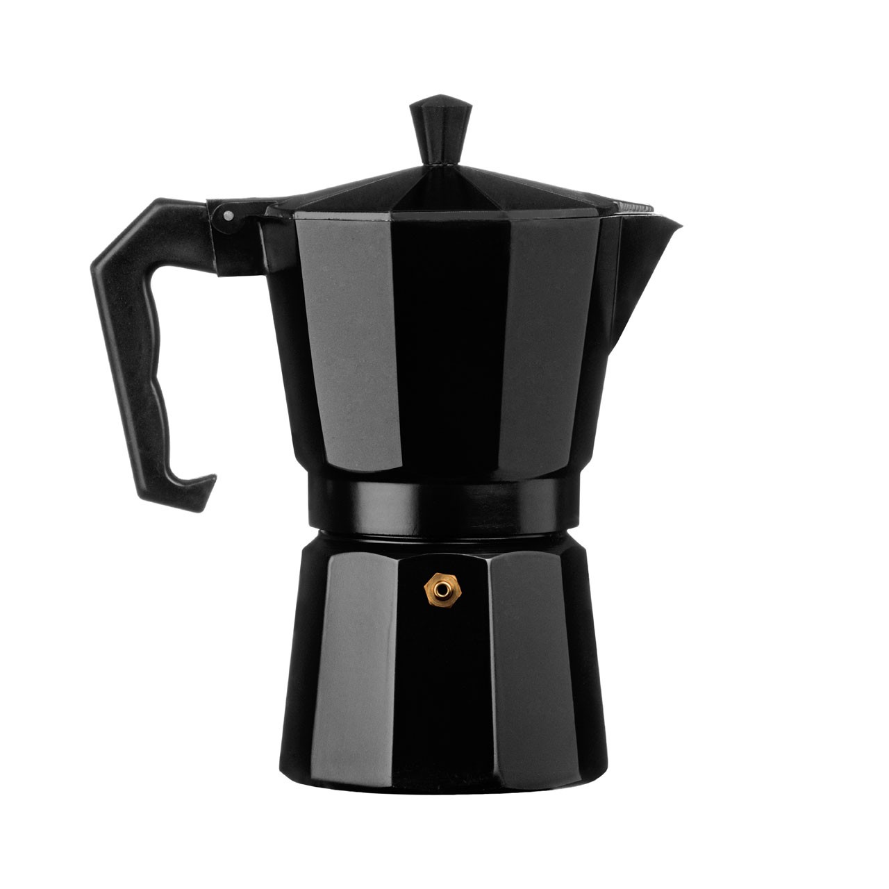 6-Cup Espresso Maker, Black