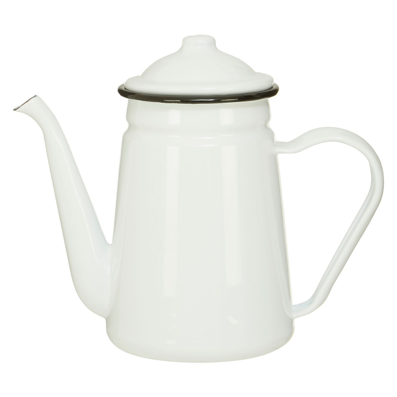 Hygge White Coffee Pot - Click Image to Close