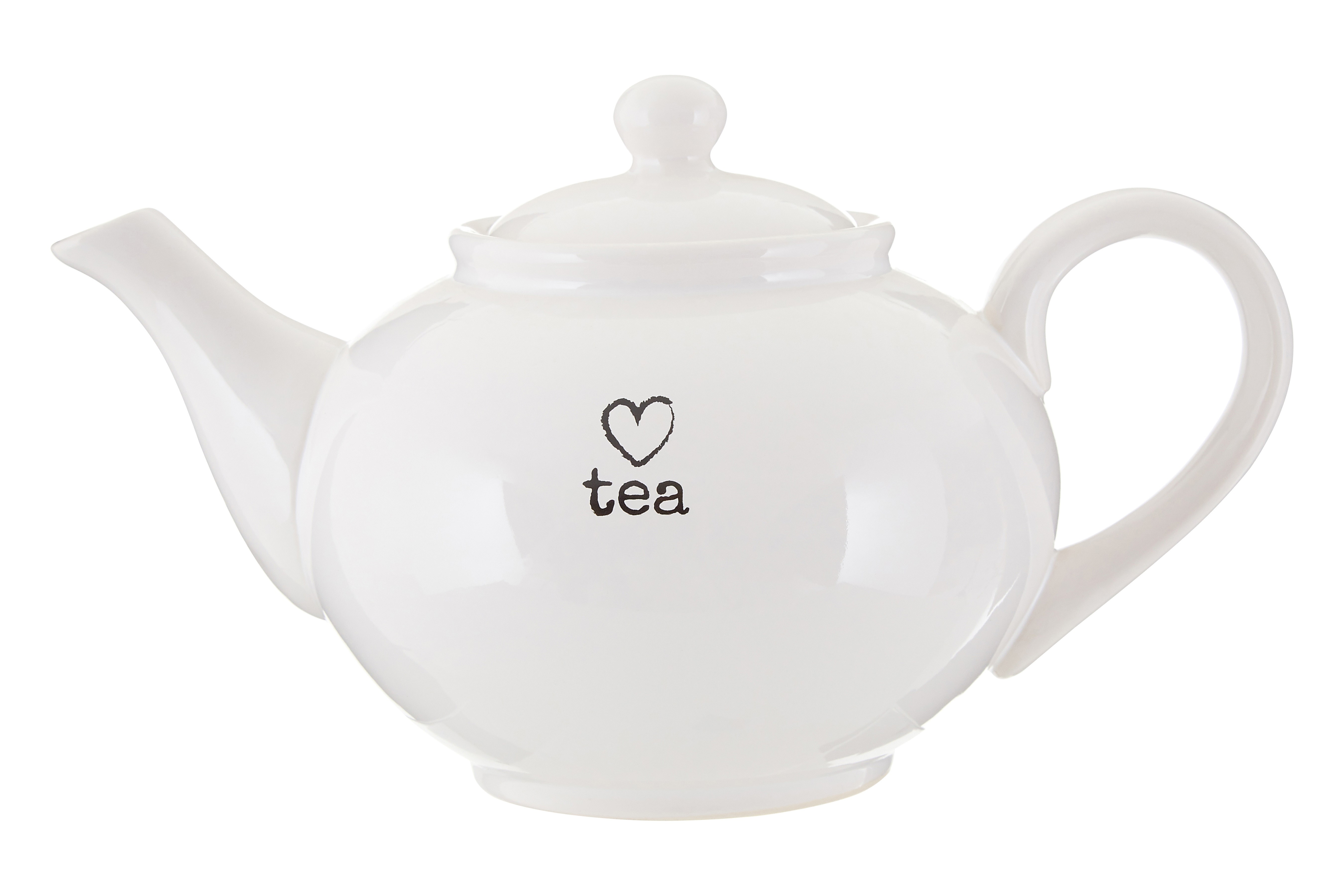 Charm Teapot White Dolomite - 1250ml