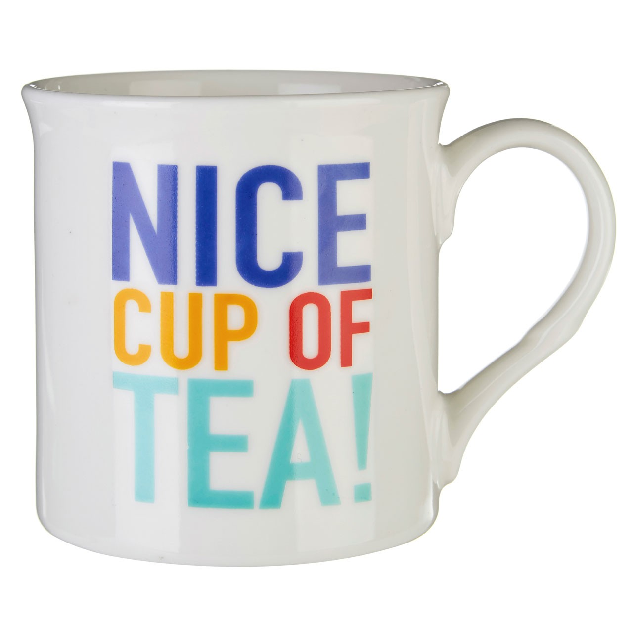 Prime Furnishing "Nice Cup of Tea" Mugs - Set Of 4