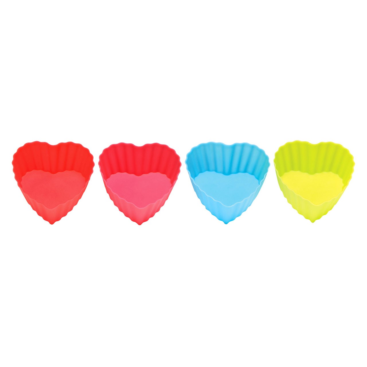 Silicone Heart Moulds - Set of 4