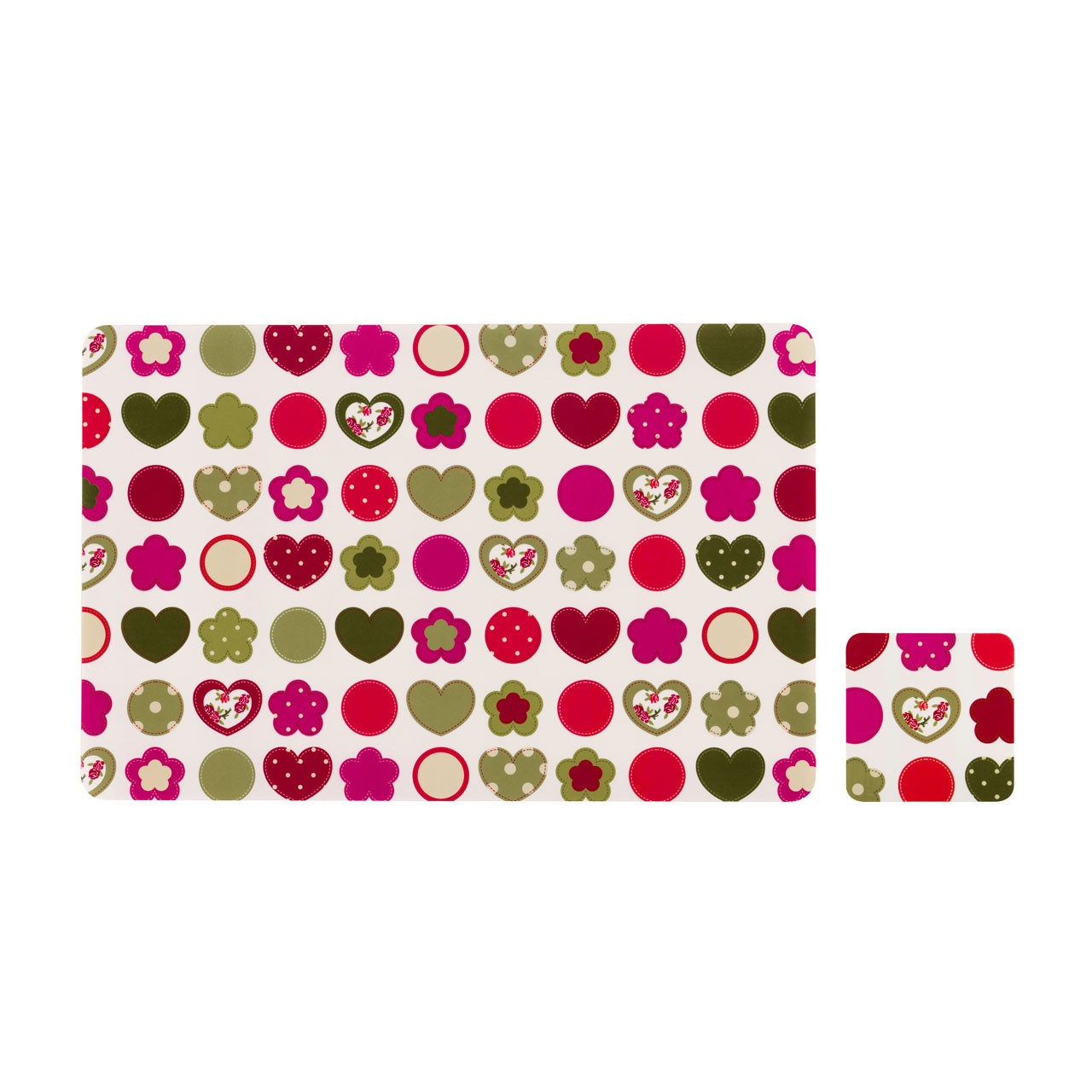 Different designs Set Of 4 Placemats And Coasters Ideal for Gift