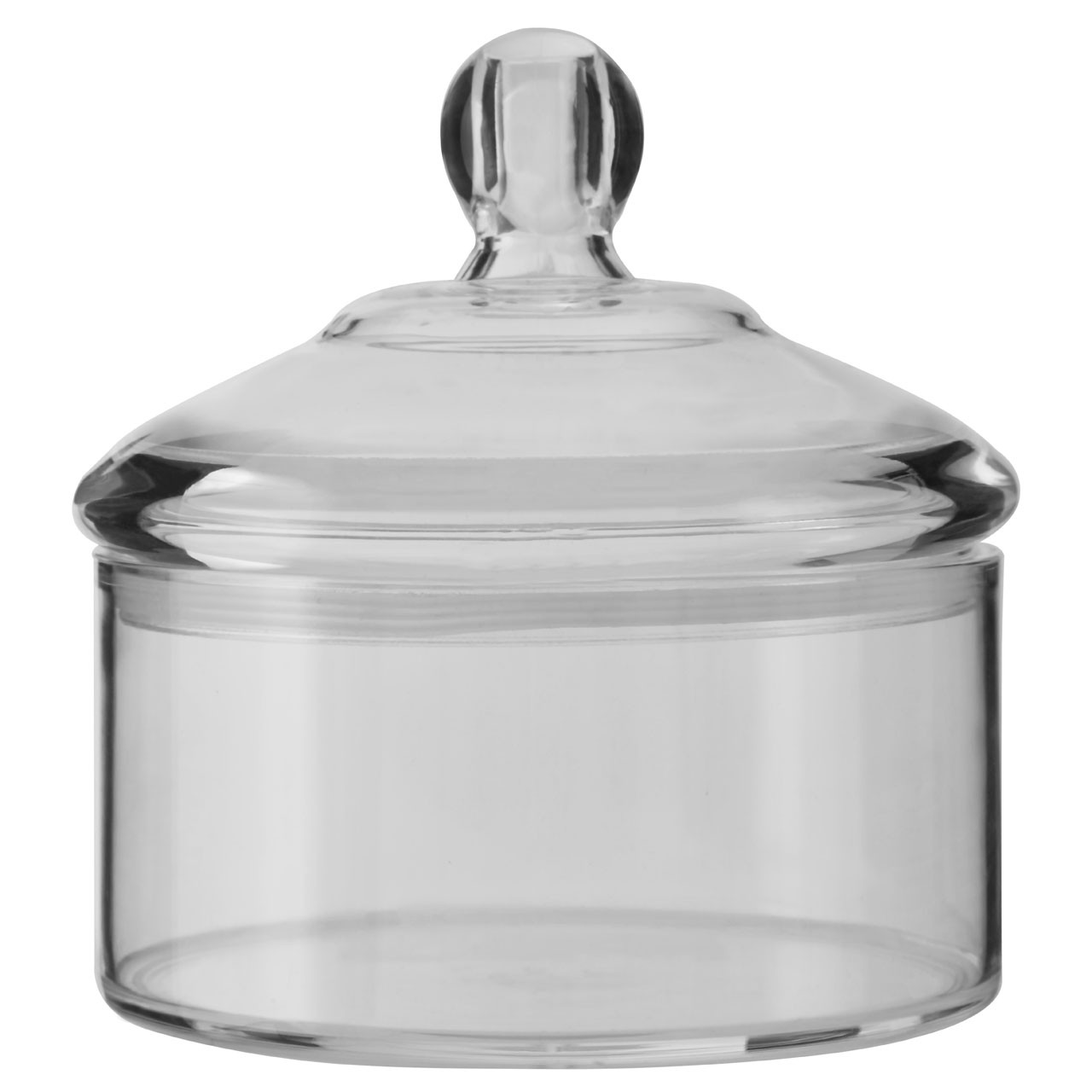 Gozo Small Round Canister With Lid - Click Image to Close