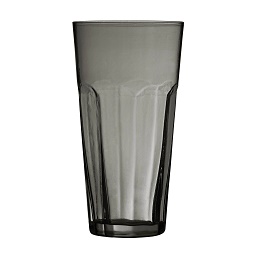 American Diner Glass Tumbler - Grey - Click Image to Close