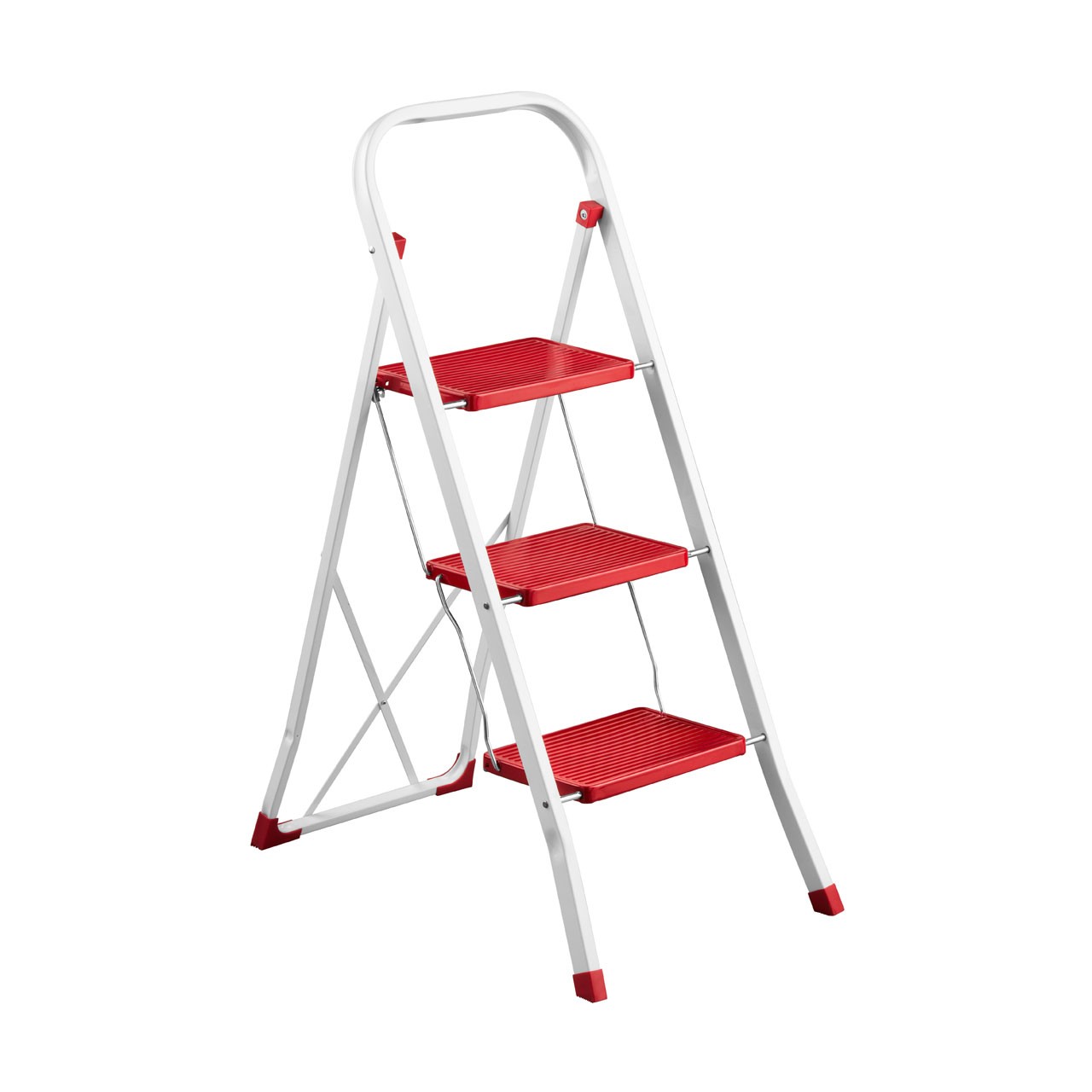 3-Step Ladder - Red