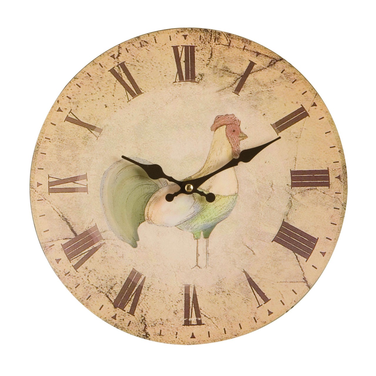 Home To Roost Wall Clock - Click Image to Close