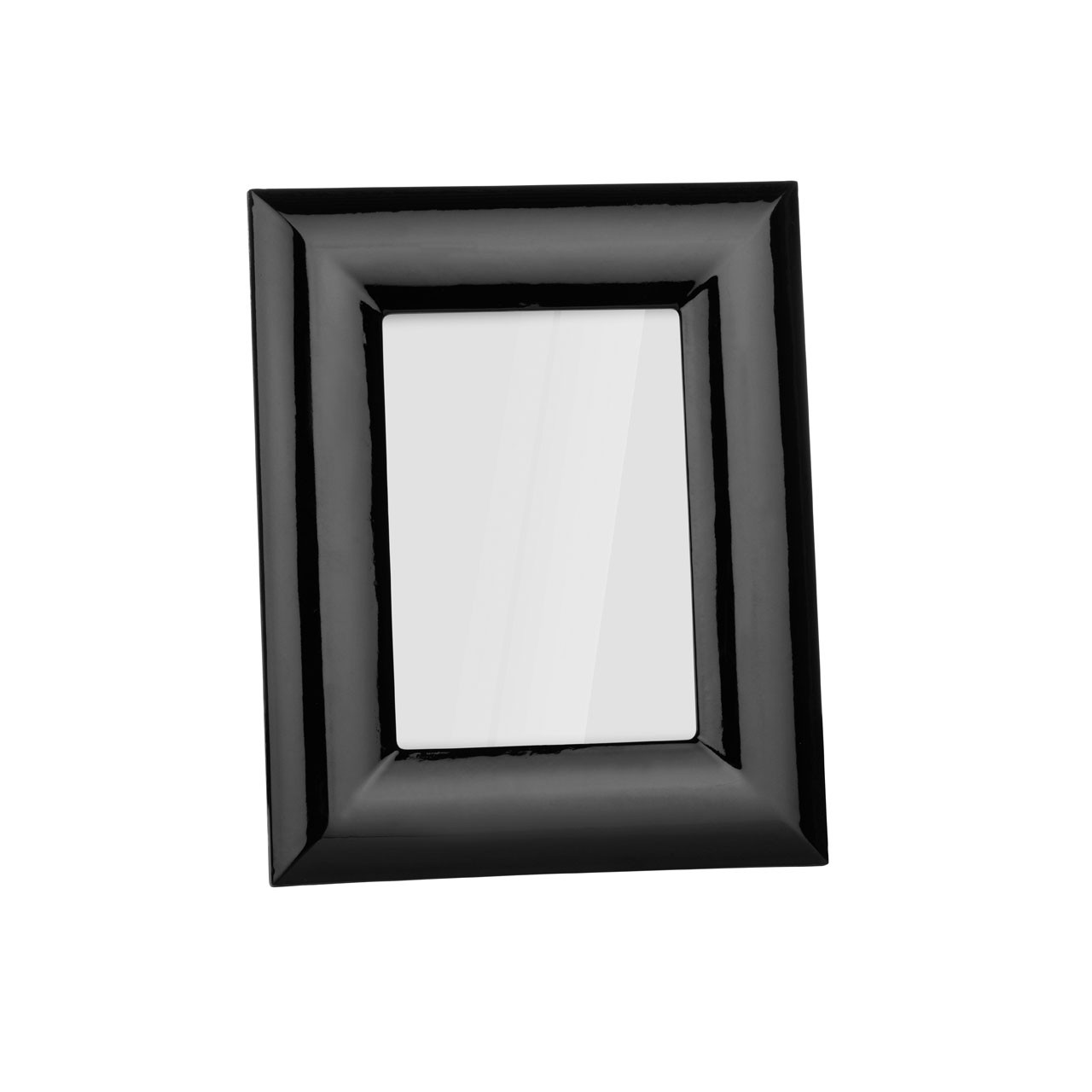 High Gloss Photo Frame, 5 x 7 Inches - Black