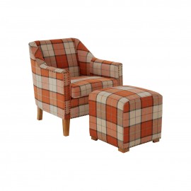 Colorado Chair, Wood, Orange