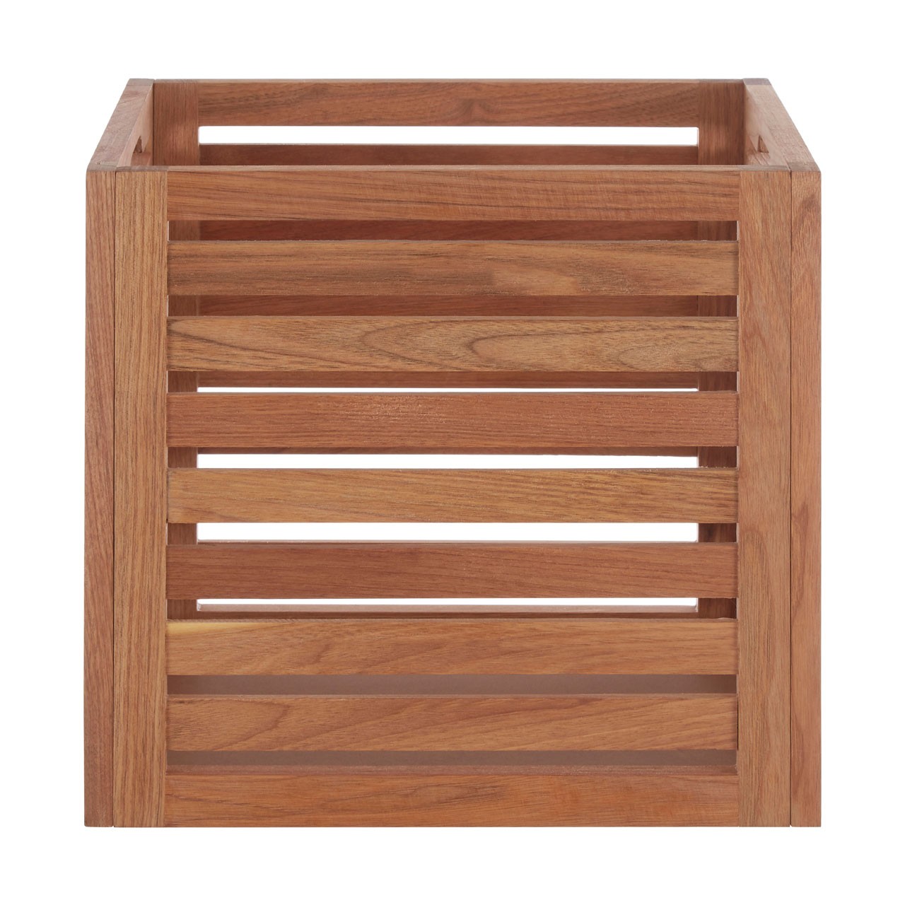 Small Walnut Wood Storage Box - Click Image to Close