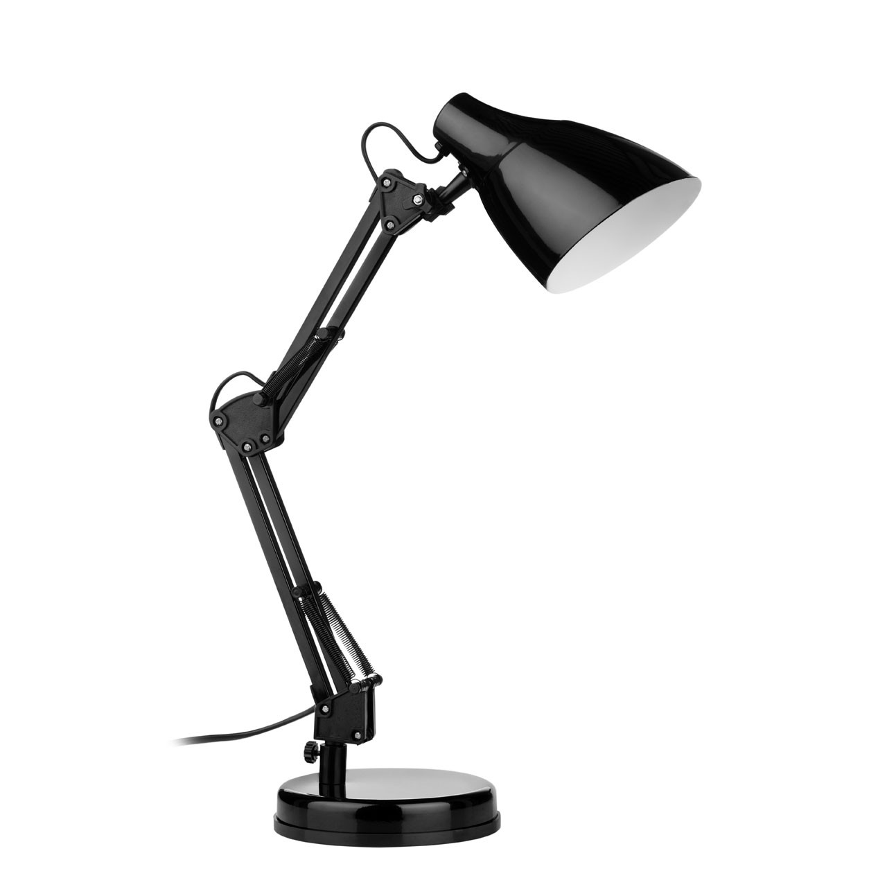 Prime Furnishing Metal Table Lamp - Black