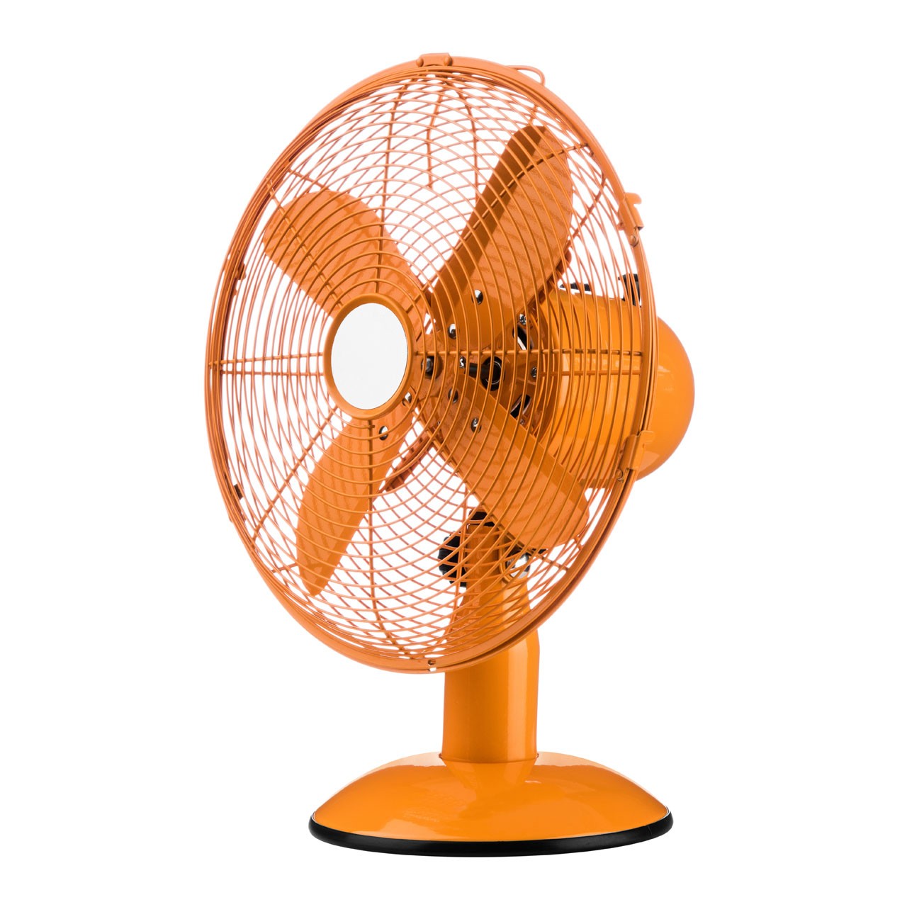 Desk Fan with 3 Speeds/ Oscillation, Orange