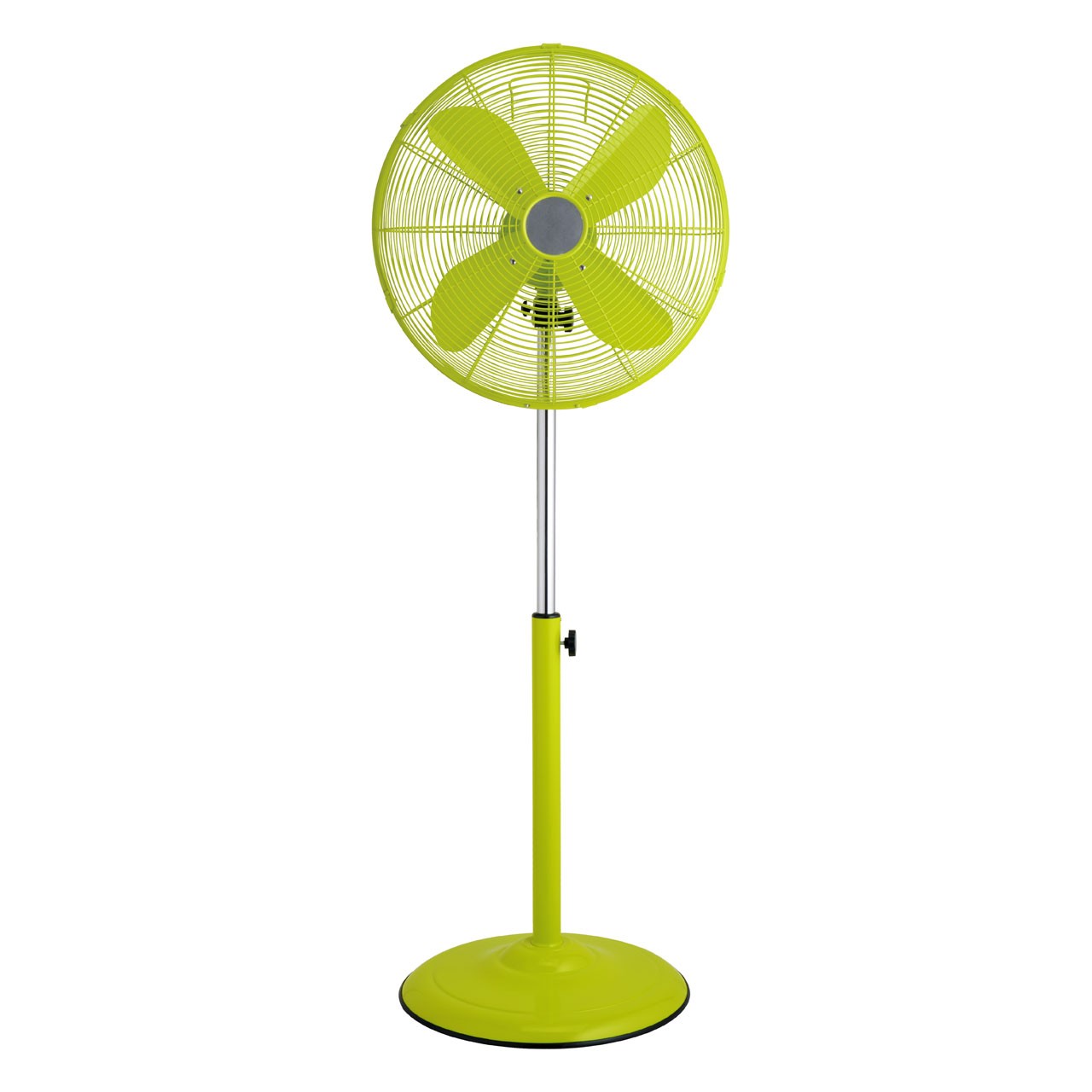 Floor Standing Fan with 3 Speeds/ Oscillation, Lime Green