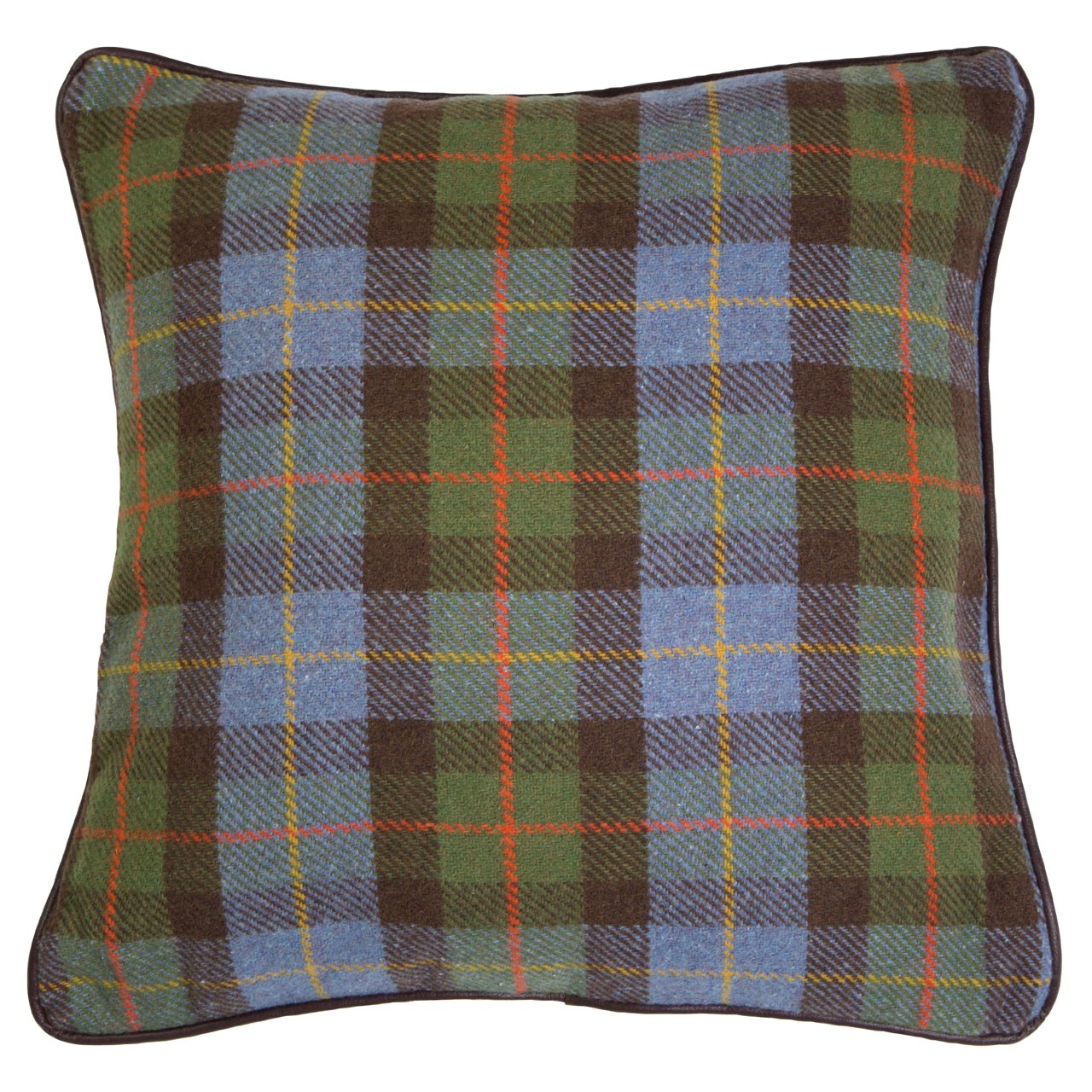 Prime Furnishing Heritage Cushion - Green Check
